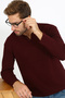 5524 New Season V-Cut Buttoned Brow Ribbed Knit Zak Standard Fit – Suitable for Daily Use - 4