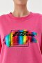 Women's Fuchsia Sweatshirt - 72498 - 3
