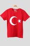 Turkish Flag T-shirt Girls and Boys Unisex Holiday T-Shirts - 2