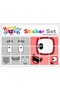 عدد كتل الرياضيات التعليمية وحدة مكعب Snapcubes رئيس ملصق 108Pcs - 7
