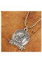 Men's Chain Gray Wolf Necklace - Top Model