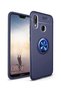 Huawei P20 Lite Case Tpu Silicone with Ring and Magnetic Car Holder - 3