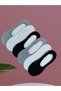 Women's 6 Pairs Jacquard Knitted Lace Piping Ballerina Socks