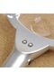 13cm Handheld Magnifying Glass Frameless 2 Led 5X Magnifying Glass Close Reading Magnifier Elderly Reading Magnifier - 2