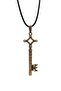 Attack On Titan Shingeki No Kyojin Eren Key Necklace Leather Ip Asr