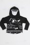 Casabony Ninja Casa Printed Black Unisex Sweatshirt Bn-069 - 3