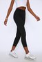 Black High Waist Slim Skinny Slim Leg Colorfast Jeans Trousers - 4