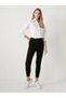 Marina Black Skinny Jeans with Colorfast Fabric Very Tight Denim Trousers (SKYBLACK) - 4