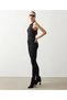 Mirella Skinny Denim Pants Black Loose Lycra High Waist Jean - 3