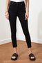 Color-Free Black Super Skinny Jeans (No Fading Black)