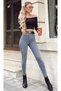 Venice Fadeless Denim Trousers Slim-Fitting Skinny Leg Jeans - 4