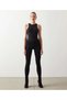 Mirella Skinny Denim Pants Black Loose Lycra High Waist Jean - 4