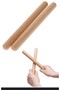 Japanese Drum Taiko Rhythm Sticks Wooden Drumsticks, Classic Claves Percussion Instrument Mallet Drumsticks 50*4 cm - 6