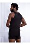 Us Polo Assn 80088 Black L Size Modal-cotton Blend Athlete Shorts Boxer Suit Set - 2