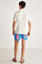 Thiago Men's Lined 3 Pocket Water Repellent Fabric Swim Shorts - 5