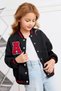 Black Letter A Child-Mother College Jacket 5 - 6 - 7 - 8 - 9 - 10 - 11 - 12 - 13 - 14 - 15 - 16 - AGES - 2