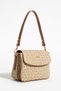 justpolo women's 3 compartment shoulder and crossbody bag - 2
