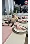 Royal Linen Textured Powder Pink Runner (Napkin Not Included) - 2
