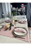 Royal Linen Textured Powder Pink Runner Short Runner 1 Piece (Napkin Not Included) - 7