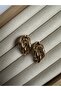 Gold Basic Arpa Model Earring - 2