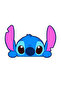 Stitch Sticker Motor, Helmet, Laptop, Car Sticker 15x10cm