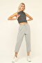 Women's Gray Premium Knitted Trousers - 2