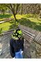 Women's Colorful Text Patterned Plush Bucket Hat - 5