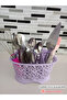 Spoon Holder Ivy Designed Plastic Spoon Holder Lilac