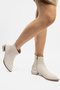 Women's Skin Heeled Boots - 4