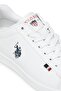 US Polo AssnMen's Sneakers White-Navy - 7