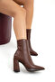 Women's Genuine Leather Classic Boots 33 001 Bn Boots Sk22/23 - 4