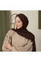 Hijab Women's Patterned Jacquard Shawl - 4