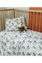 Cotton Satin Baby Elastic Sheet Set (80X140cm)-Crocodile