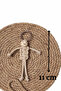 Minnoş Macrame Charm Keychain/Bag Charm with Baby Figure (Birthday, Babyshower, Gift) - 3