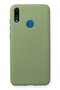 غطاء هاتف Huawei Y7 2019 متوافق مع غطاء الهاتف السيليكوني المخملي بتصميم داخلي مخملي