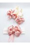 Bow Maternity Slippers Crown Set - 2