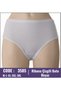 Women's 100% Cotton Pack of 6 Ribbed Ribbed High Waist Bato Panties - 3