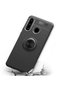 Huawei Y6P Case Tpu Silicone with Ring and Magnetic Car Holder - 4
