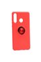 Huawei P30 Lite Case TPU Silicone with Ring and Magnetic Car Holder