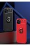 Case for Apple iPhone 13 Mini Tpu Silicone with Ring and Magnetic Car Holder - 7