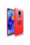 Huawei Mate 30 Lite Case Tpu Silicone with Ring and Magnetic Car Holder