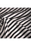 Black Striped Linen Fabric - Washed Linen Fabric 100x230cm - 2