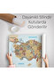 Wall Cover Detailed Current Türkiye Map Quality Canvas Wall Tapestry-4051 - 6