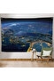 Wall Cloth Turkey View from Space Quality Canvas Wall Tapestry-4061 - 2