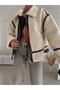 Luxury Quality Plush Biker Coat