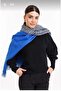 Double Sided Plaid Wool Shoulder Shawl - 70x190cm - Winter Shawl - 6