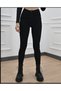 Lakona Women's Black Skinny Leg Jeans Denim Colorfast Fitting Trousers - 2