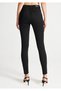 Fastelya Black High Waist Slim Fit Skinny Skinny Leg Colorfast Jeans Trousers - 4