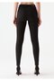 Black High Waist Slim Skinny Slim Leg Colorfast Jeans Trousers - 7