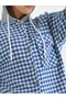 Houndstooth Pattern Single Pocket Lumberjack Shirt - 4